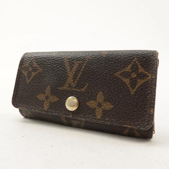 Auth Louis Vuitton Monogram Multicles 4&6 Key Case Key Holder Used F/S - Picture 1 of 7